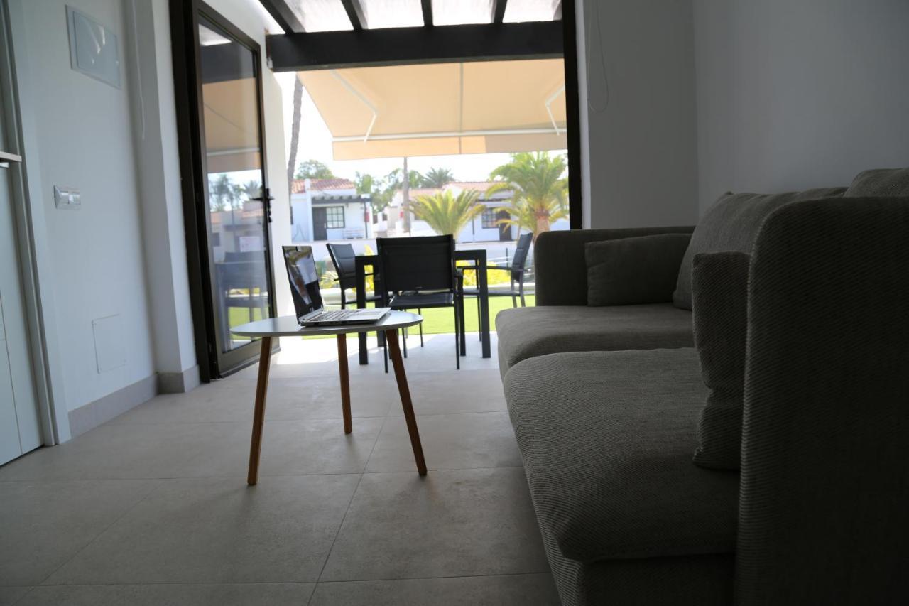 Precioso Bungalow En Complejo Privado Con Piscina San Bartolomé Dış mekan fotoğraf
